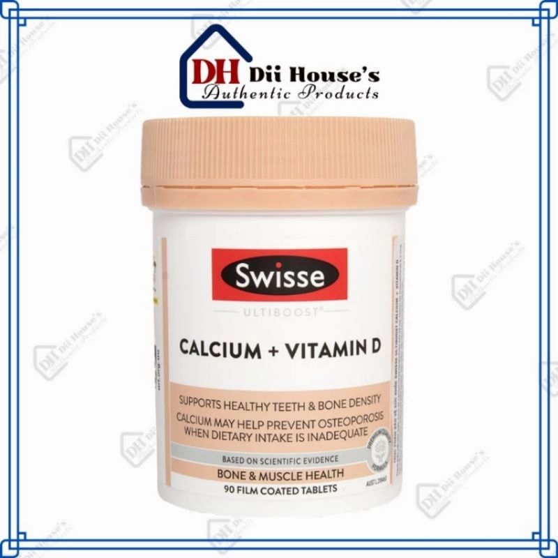 Swisse Calcium + Vitamin D 150 viên - Canxi Úc.