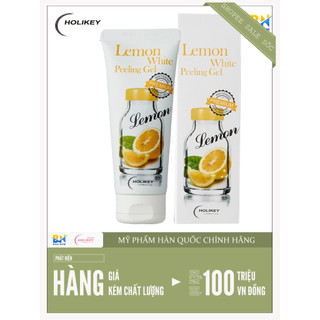 Holikey  lemon white peeling gel - gel tẩy tế bào chết chanh vàng