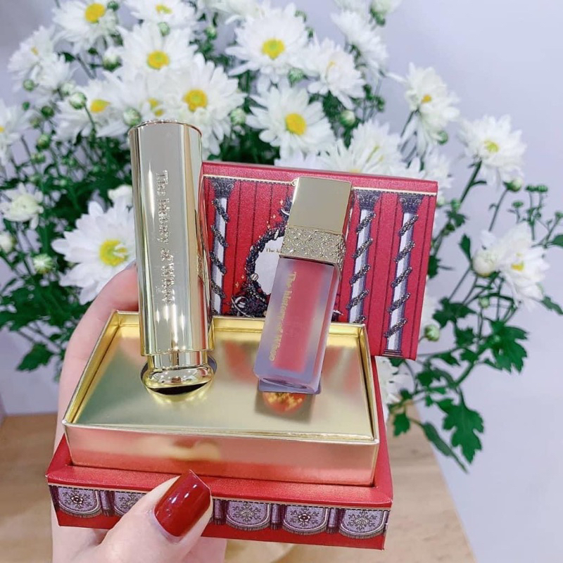 Set son dưỡng Whoo đông y son dưỡng cao cấp tặng son kem lì no 45 son dưỡng chống thâm nhăn khô môi