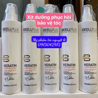 Xịt Dưỡng Phục Hồi và Bảo Vệ Tóc Beellplus Smoothing Spray 300ml
