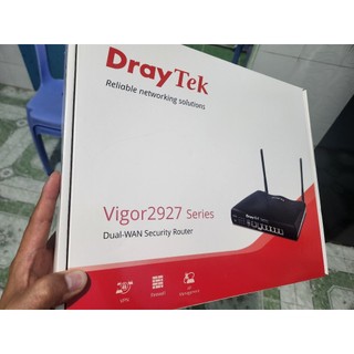 Thiết bị mạng-router wifi draytek vigor2927 - new - bảo hành
