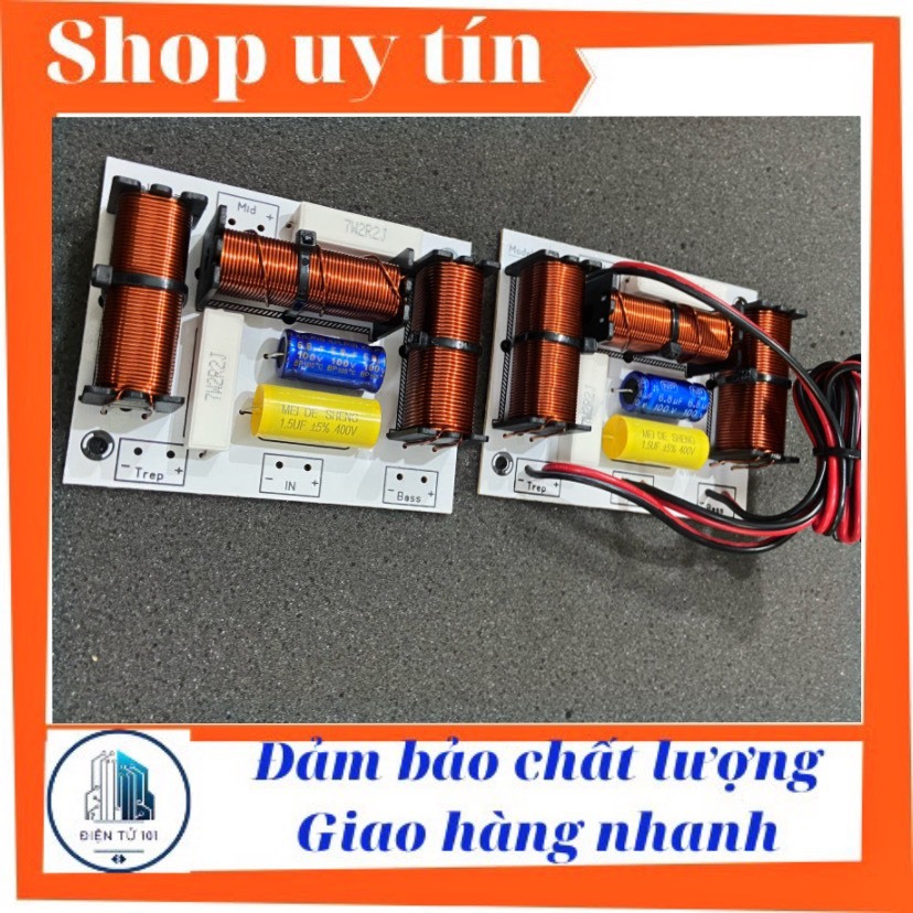 Mạch phân tần 3 loa chuyên loa kéo, lọc loa 3 way ( 1 mạch)