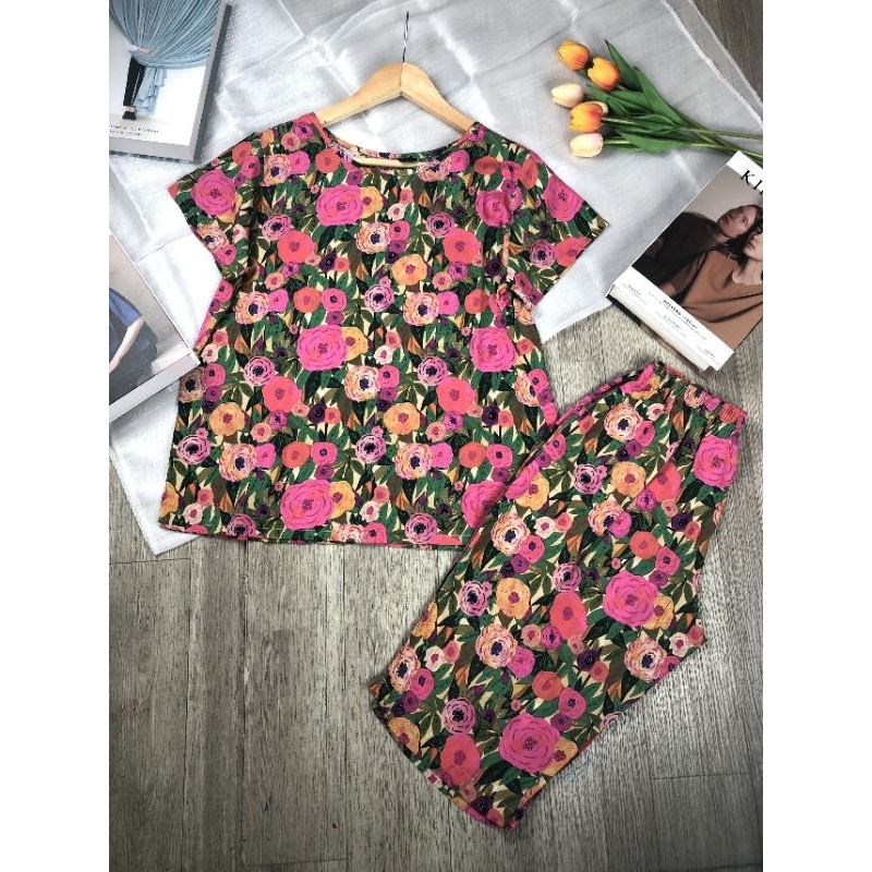 Bộ Tole Lửng Tay Ngắn 48-73kí