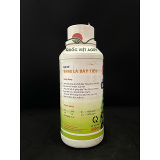 Phân Bón Lá - VÀNG LÁ DÂY TIÊU - 500ml