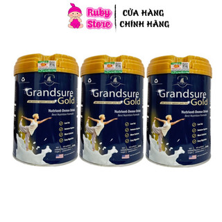 Combo 3 lon sữa xương khớp Grandsure Gold 850g - Giảm đau nhức giúp xương chắc khỏe