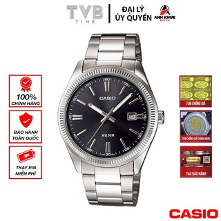 Đồng hồ nam dây kim loại Casio chính hãng MTP-1302D-1A1VDF (38mm)