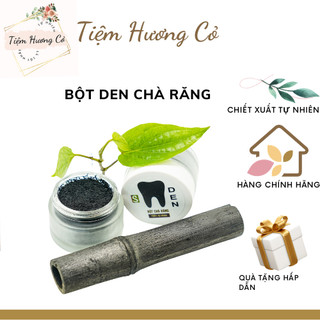 Bột Chà Răng DEN - Bột chà răng than tre hoạt tính - hũ nhỏ tiện lợi