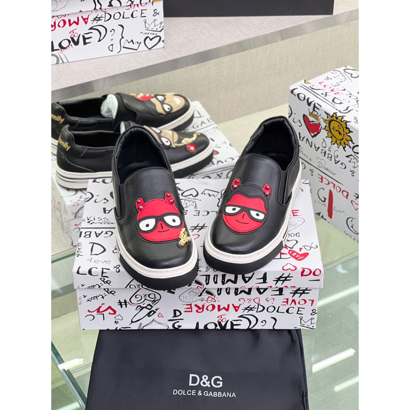 giày lười dq2 hoạ tiết siêu nét-giày sc full box-chất lượng cao