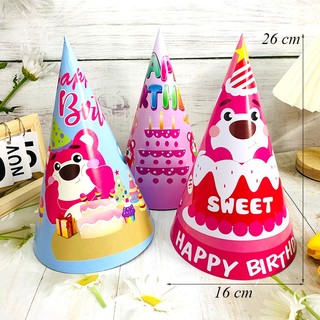 Đồ Trang Trí Bánh Sinh Nhật [FREESHIP💯] Mũ Sinh Nhật Đẹp