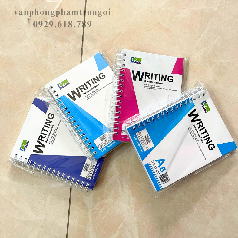 Sổ lò xo A6 200 trang