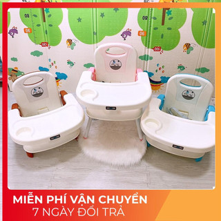 Ghế ăn dặm cho bé* Space BaBy * chính hãng 3 trong 1 gấp gọn tiện lợi nhựa ABS