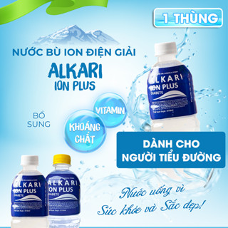   FREESHIP  Nước Uống Thể Thao Nước Điện Giải Tăng Lực Alkari Ion Plus 510ml thùng 24 chai 