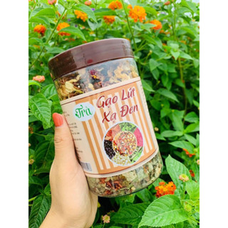 [500GR] Trà Gạo Lứt - Xạ Đen - Hoa Nhài - Lá Sen hỗ trợ Giảm cân - Đẹp da, hỗ trợ Ngủ ngon