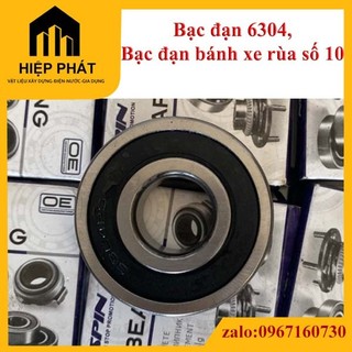 Bạc đạn 6304, bạc đạn bánh xe rùa số 10
