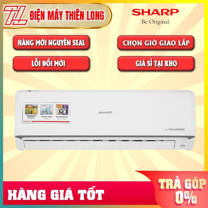 AH-X10ZEW - SHOPEE Miễn Phí Công Lắp - Máy Lạnh Sharp Inverter 1.0HP X10ZEW - BẢO HÀNH CHÍNH HÃNG