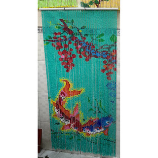 Màn hạt nhựa - rèm hạt nhựa hình con cá chép