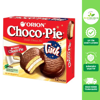  Thùng 8 Hộp Bánh Orion Chocopie Truyền Thống 396g  12 Gói   - Ăn Vặt Đậu Đậu 86 