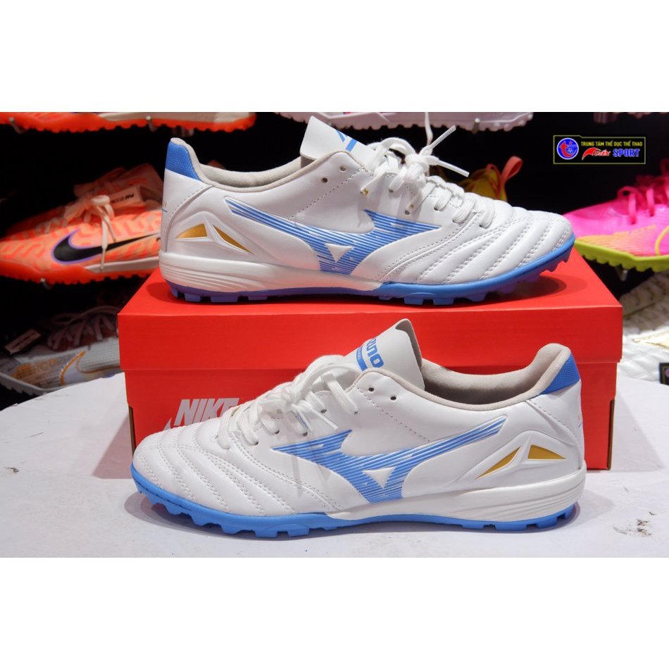 Giày đá bóng Morelia Neo IV TF - XÁM XANH