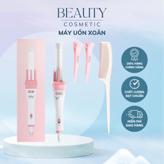 Máy Uốn Xoăn - LUXE - Xoay Tự Động 360 - Uốn Tóc Tự Động Làm Xoăn Cực Nhanh