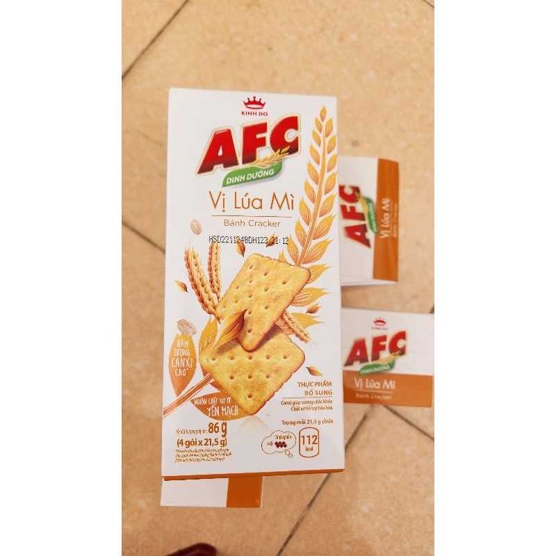 Bánh AFC vị lúa mạch
