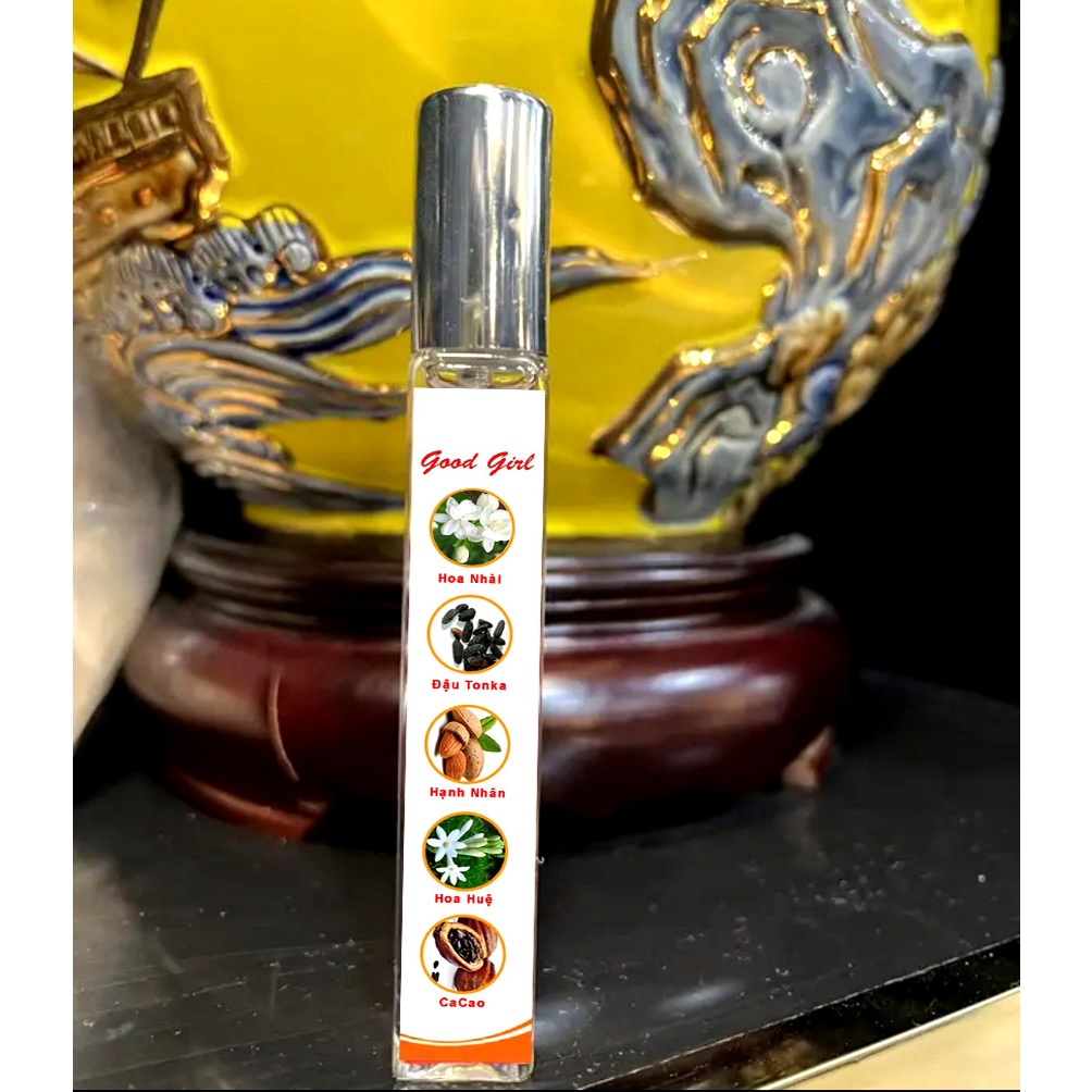 Tinh Dầu Nước Hoa K3 -  Good Girl, Cocochanel.... Cá Tính, Ngọt Ngào, Gợi Cảm 10ml - Dạng Xịt