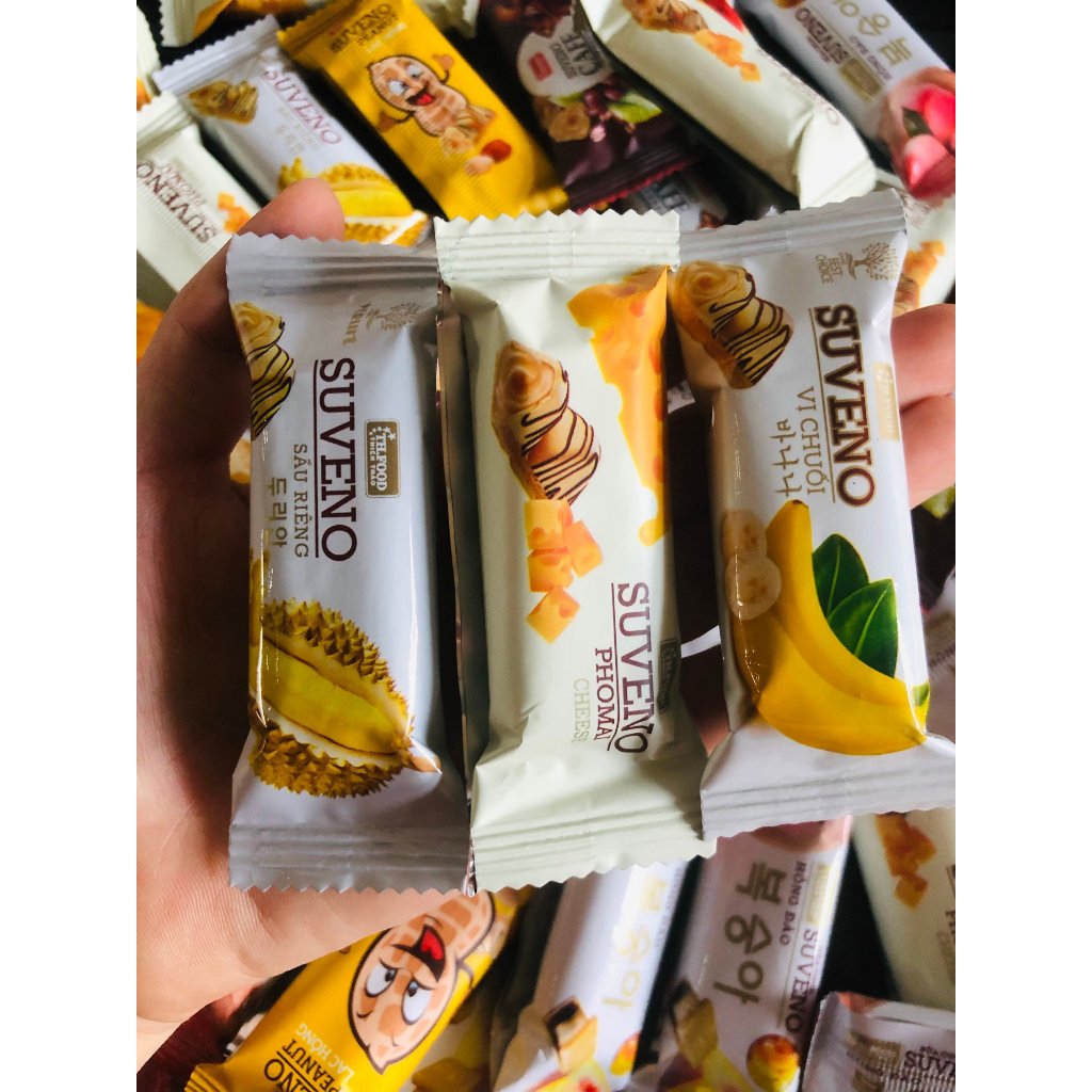 100g Bánh xốp sữa chua (vị ngẫu nhiên)