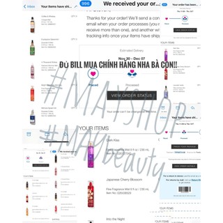 [Bill USA] Xịt Thơm Gối thư giãn Bath & Body Works (156ml)