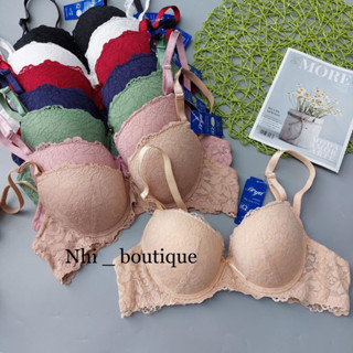 Áo ngực ren boya mút đệm vừa nâng vòng 1 tự nhiên - 024