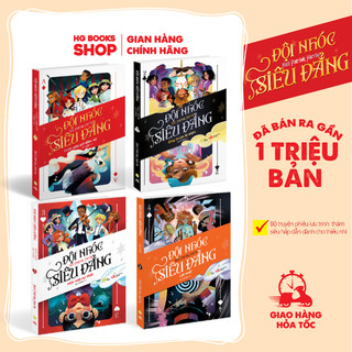 Sách trinh thám - Đội nhóc siêu đẳng - Neil Patrick Harris - Bộ 4 cuốn truyện Trinh thám Phiêu lưu Ảo thuật Độ tuổi 8+