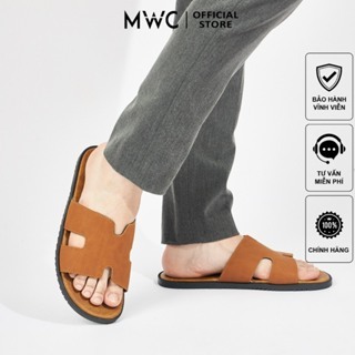 Dép nam MWC 7801 - Dép Nam Quai Ngang Chữ H, Dép Nam Cá Tính Thời Trang