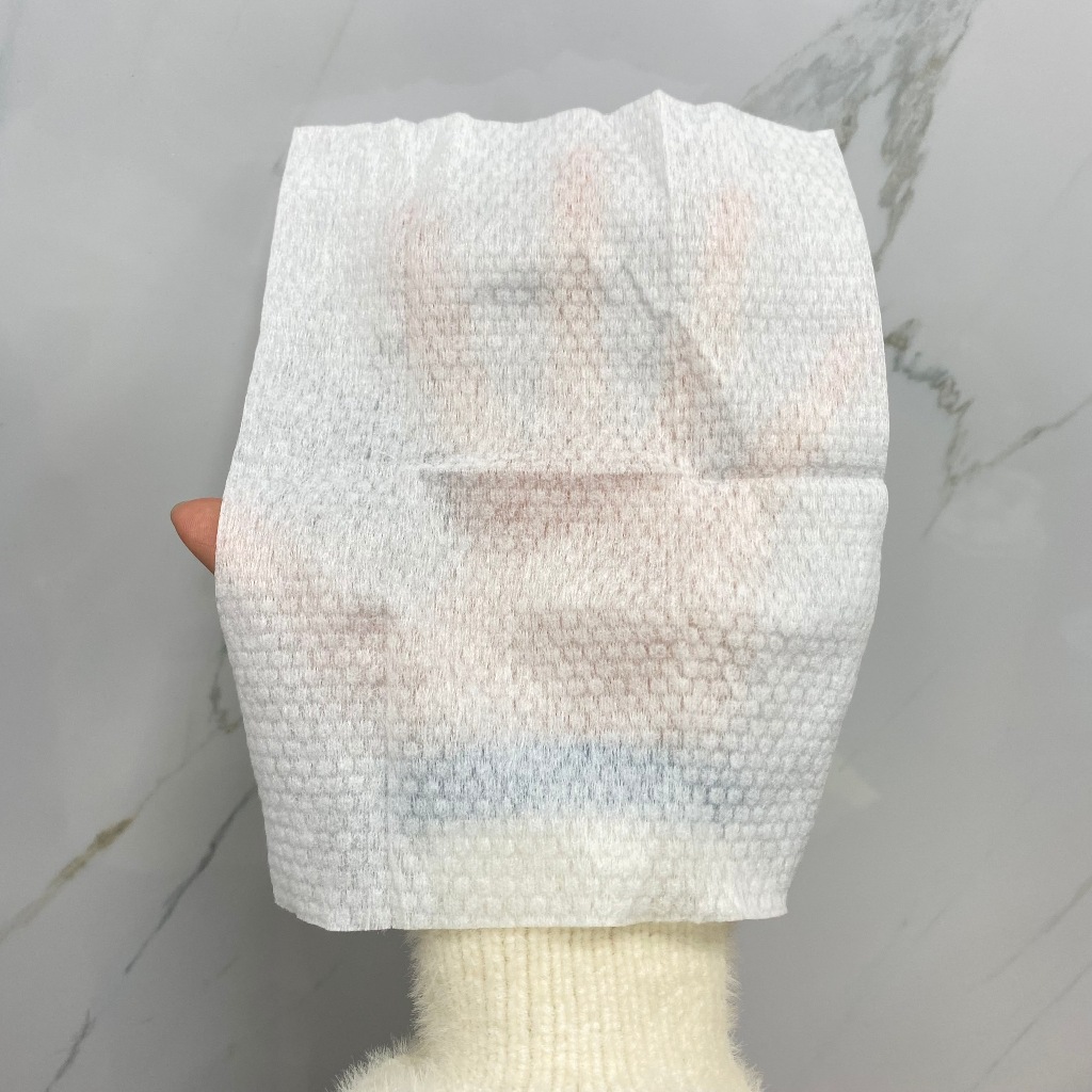 Khăn Vải Khô Lau Mặt Lau Tay An Toàn Dịu Nhẹ, Gói 60 Tờ Khăn Khô Đa Năng Không Mùi Không Gây Kích Ứng 88440