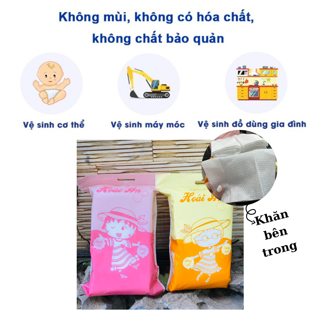 Khăn Vải Khô Lau Mặt Lau Tay An Toàn Dịu Nhẹ, Gói 60 Tờ Khăn Khô Đa Năng Không Mùi Không Gây Kích Ứng 88440