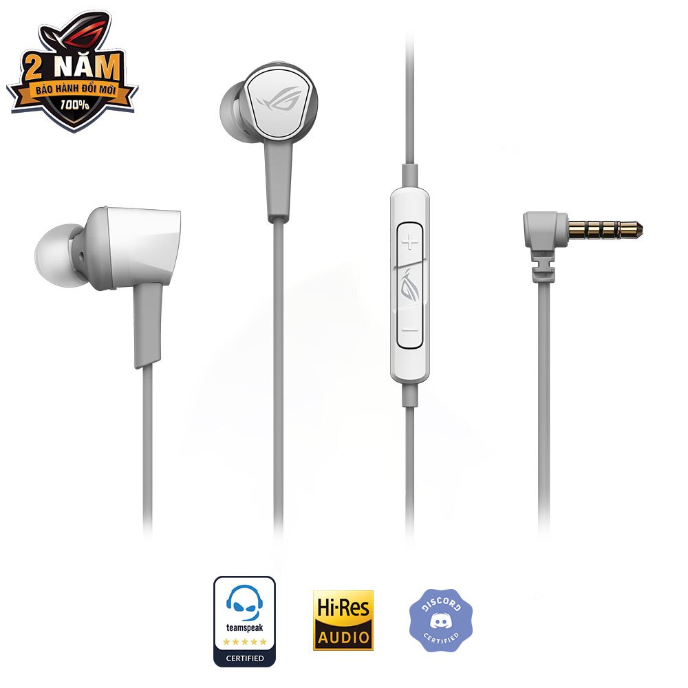Tai nghe gaming ASUS ROG CETRA II CORE MOONLIGHT WHITE