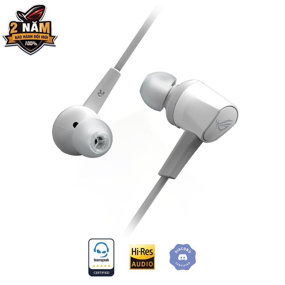 Tai nghe gaming ASUS ROG CETRA II CORE MOONLIGHT WHITE