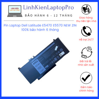Pin laptop dell latitude e5470 e5570, precision 15 3510 6mt4t dài 62wh zin 4 cell 7750mah 62wh new 100%