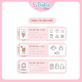 Túi ZIP cho mẹ đựng đồ đi sinh