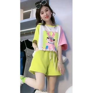 [SIZE NHÍ+ĐẠI] SÉT BỘ THUN ĐÙI BÉ DỄ THƯƠNG
