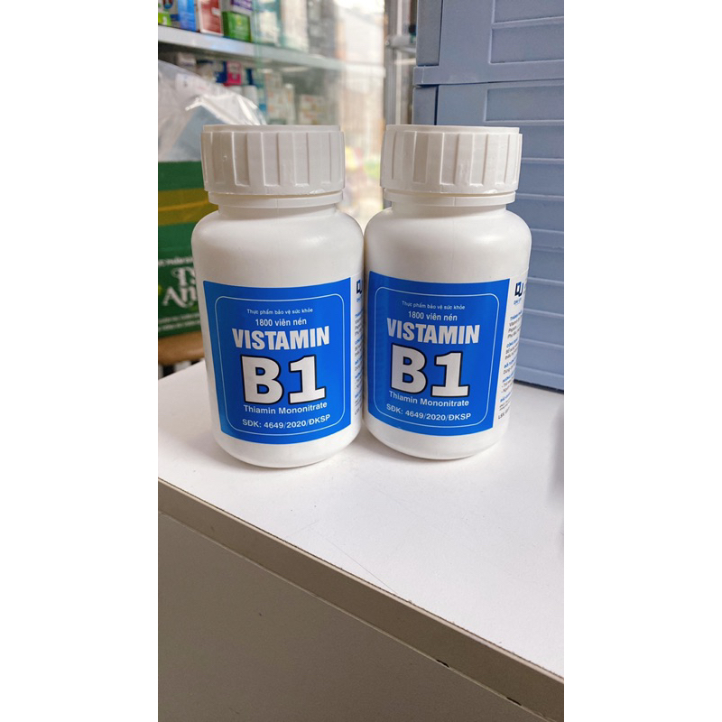 Vitamin B1  Đại Uy - Lọ 1800 viên nén