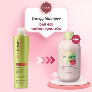 DẦU GỘI NGĂN RỤNG KÍCH THÍCH MỌC TÓC INEBRYA ICE-CREAM ENERGY (LIQUIRIZA) SHAMPOO 300ML