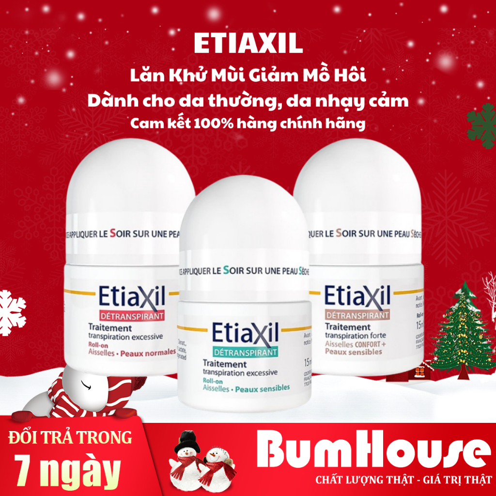 Lăn Khử Mùi Và Ngăn Mồ Hôi Chuyên Sâu Etiaxil 15ml