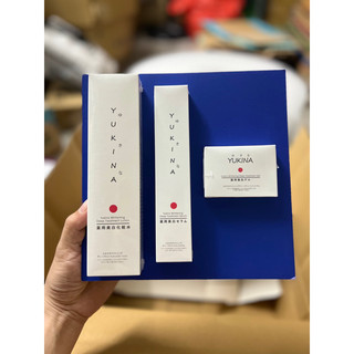 Bộ mờ nám tàn nhang, dưỡng trắng da Yukina Medicated Skincare Nhật Bản