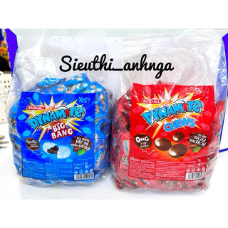  Kẹo Nhai 3 Viên Socola Hương Bạc Hà Dynamite Big Bang Túi 1kg 