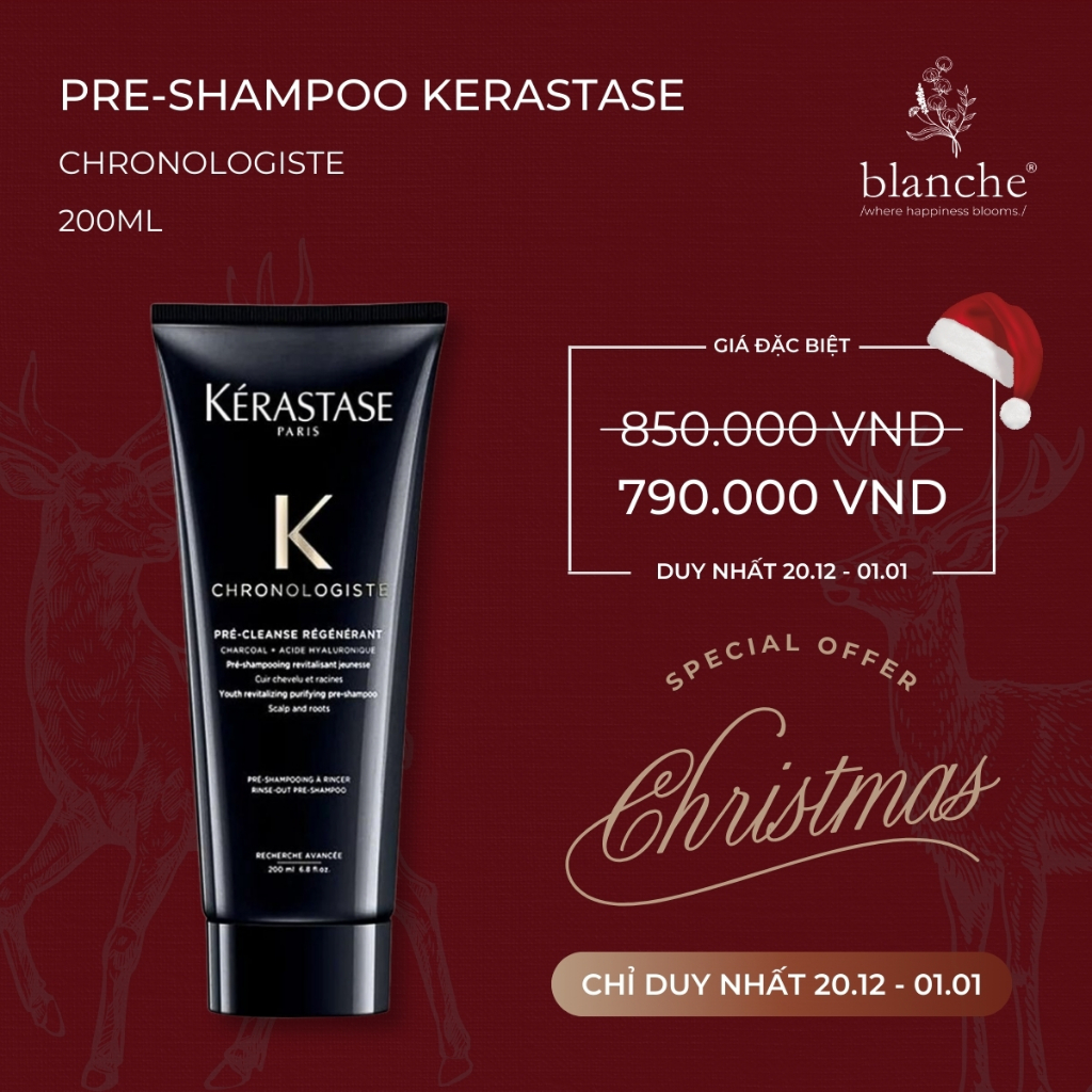 Dầu Gội Làm Sạch Sơ Bộ Kerastase Pre-Clean Regenerant 200ml Dành Cho Tóc Mỏng, Khô Sơ & Lão Hoá