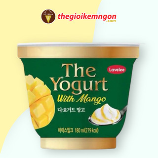 Kem sữa chua dẻo xoài Hàn Quốc Lavelee The Yogurt With Mango (185ML)
