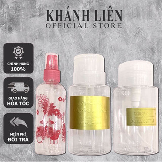 Lọ đựng cồn- lọ đựng nước lau gel - chai xịt - bình đựng dụng dịch axeton
