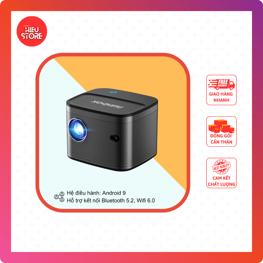 Máy chiếu LED Isinbox S18, hàng new fullbox [ Tặng màn chiếu 100inch ]