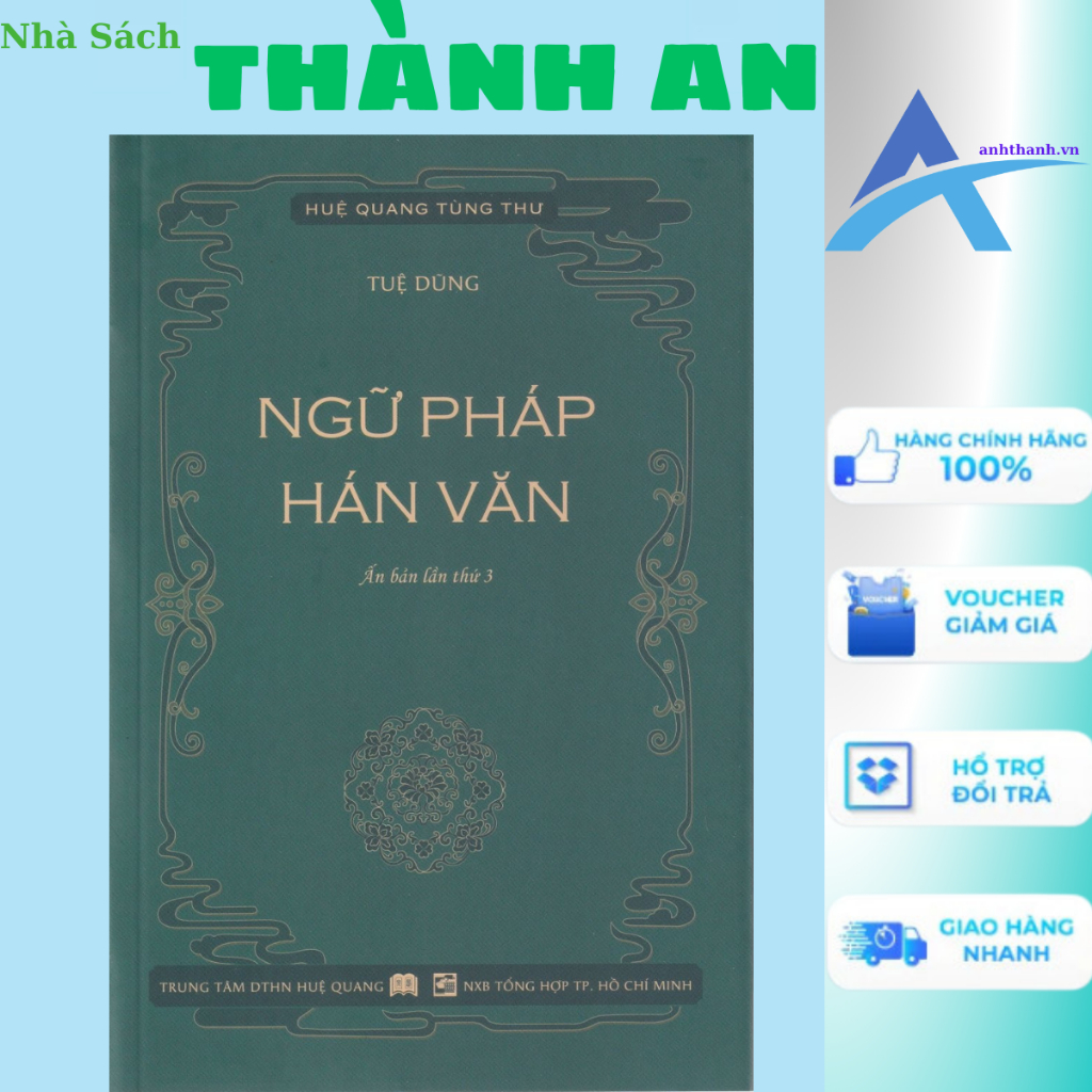 Sách - Ngữ Pháp Hán Văn -Nhà Sách Thành An