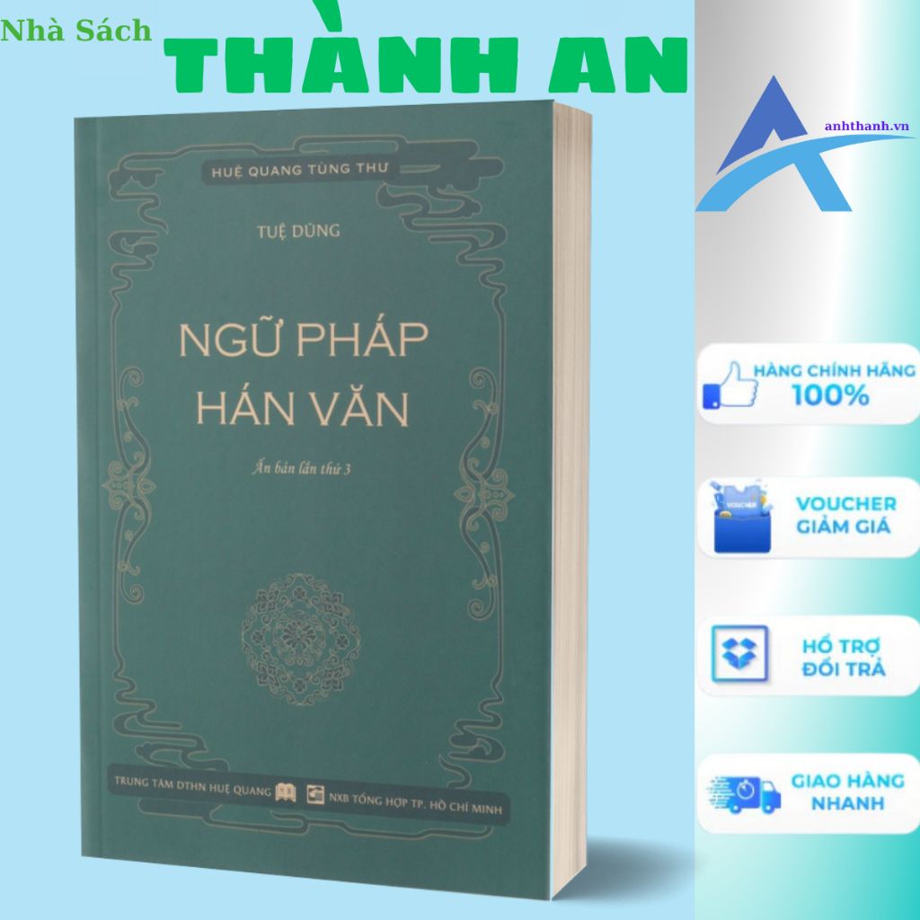 Sách - Ngữ Pháp Hán Văn -Nhà Sách Thành An