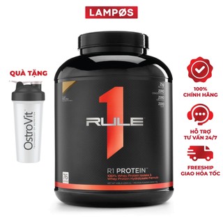 Bột tăng cơ rule 1 2.3kg whey protein isolate và hydrolyzed, 25g protein, 6g bcaa | nhập khẩu mỹ