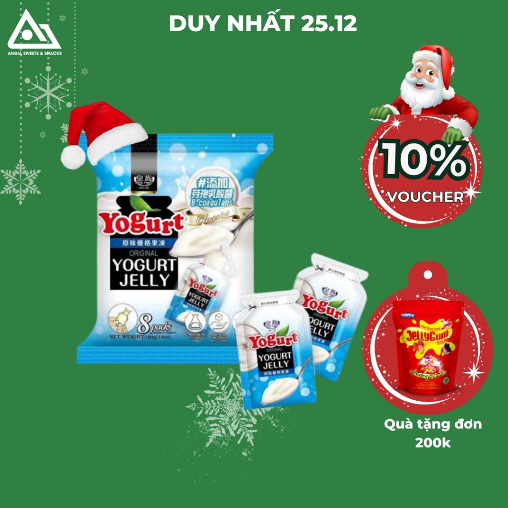 Thạch hoa quả Đài Loan Royal Family 160g dai giòn, hương vị trái cây tự nhiên An Gia Sweets & Snacks
